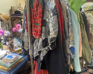 Wool, cashmere, sequins,