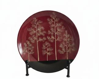 Decorative Metal Wall Clock second image