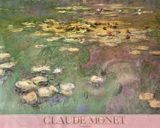 Art Print -- Lilly Pads by Claude Monet French