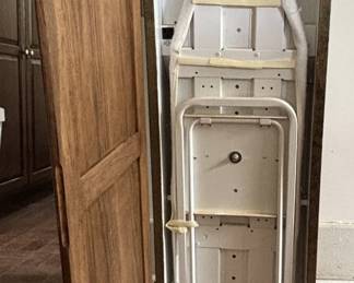 Cool Mid-Century In-wall Ironing System