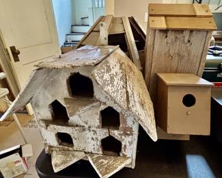 Bird Houses & Outhouse Need your TLC