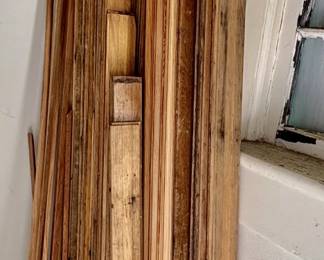 Good quality wood tongue & groove flooring