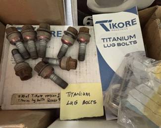 Porsche Boxster Titanium Lug Bolts