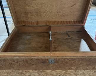 Cool Early hand-made custom Carpenter Tool Box