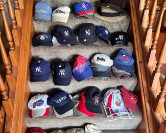 Baseball caps old and new