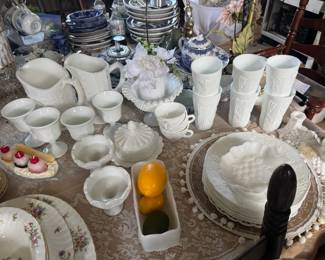 Milk glass