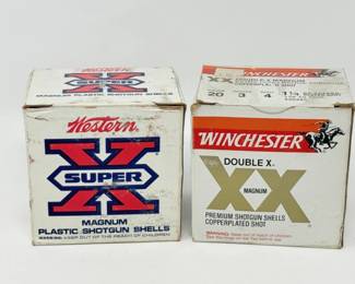 85 WesternSuperXMagnumWinchesterDoubleX20GaugeShotgunShells