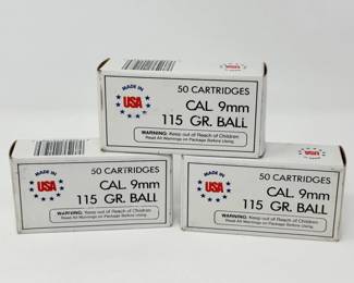 91 Winchester9mm115GrBall