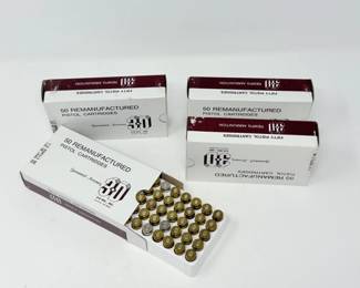 80 3DRemanufacturedPistolCartridges9mmLuger
