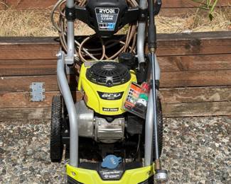 23 Ryobi3100PSI25GPMGasPressureWasherWHondaEngine