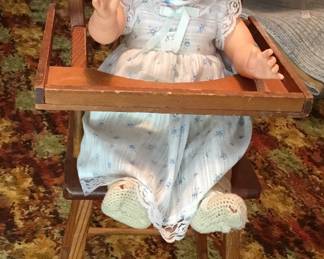 Baby doll from 1950's
