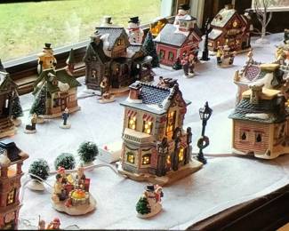 Lighted Christmas Village