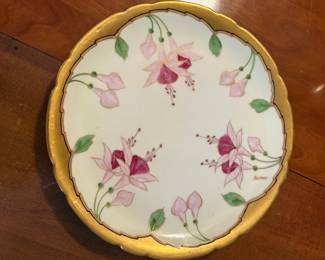 Antique Jean Pouyat Limoges decorative plate