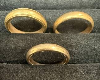 14K Wedding Bands