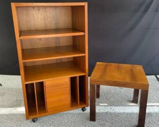 02 MCM Wood AudioVinyl Cabinet, MCM Centrum Mbler Ringsted Side Table