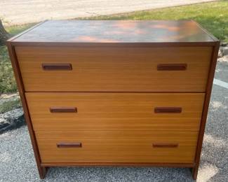 Midcentury Holmen Board Danish Dresser
