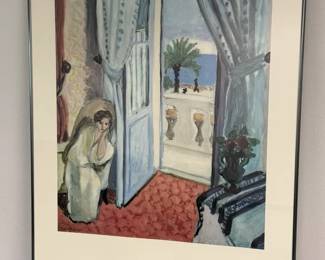 Henri Mattisse Interior at Nice Print