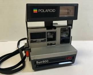 Vintage Polaroid Sun 600 LMS Instant Film Camera