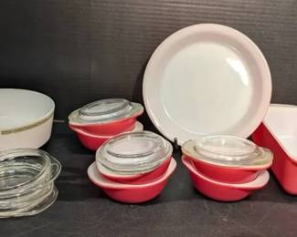 Flamingo Pyrex
