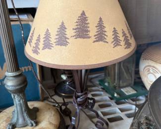 Rustic Table Lamp