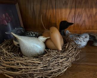 Birds On A Nest