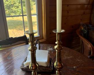 Brass Candle Stick Holders
