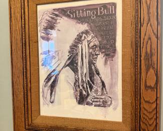 Sitting Bull Wall Hanging
