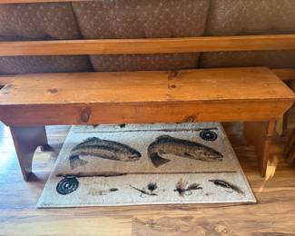 Rustic Wood Bench