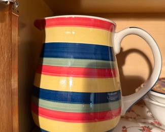 Striped Pitcher