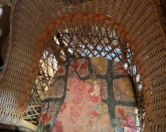 Antique Child’s Wicker Rocker