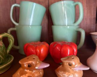 Fire King Jadeite Mugs