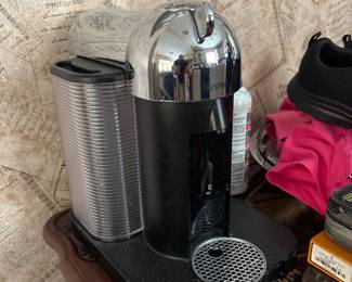 Nespresso used Once with pods     