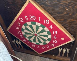 (2) darts boards  (1) original Toohey cohoes n.y.   