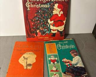 150 threevintagechristmaschildrensbooks