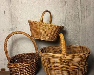 125 threewovenwickerbaskets