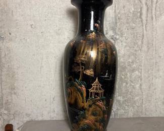 123 largehandpaintedblackjapanesestyle