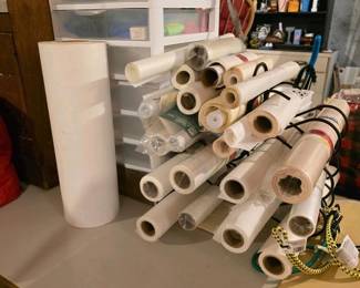 251 assortedpatternandcraftpaperrollsw