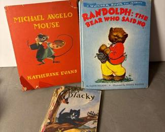 143 threevintagechildrensbooksblackymi