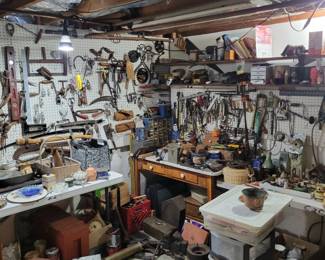 Tool lovers won't want to miss this fully stocked workshop at our Danbury, CT private estate sale! Browse a large selection of hand tools, vintage tools, woodworking tools, mechanic's tools, hardware, clamps, vises, shop equipment, workbenches, organizers, and garage essentials. Perfect for DIY enthusiasts, contractors, woodworkers, collectors, and resellers looking for quality tools and hard-to-find workshop treasures. Everything must go!