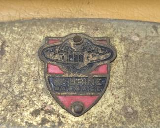 antique McBrine Baggage