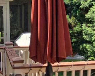 Patio Umbrella with Weighted Base
