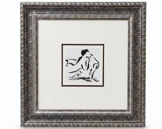 Figure Study Framed Print