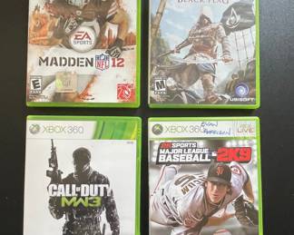 Xbox 360 Video Game Collection