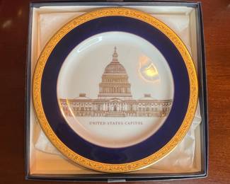Woodmere Congressional Club First Lady's Luncheon Plate (1998)