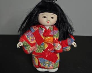 Vintage Ichimatsu Japanese Doll