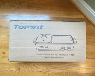 Topwit Electric Hot Pot with Grill T210