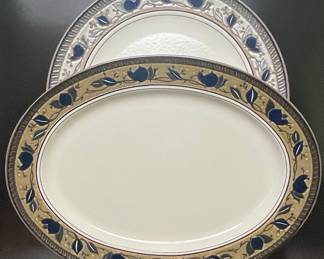 Mikasa Intaglio Arabella Oval Serving Platter