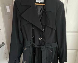 Calvin Klein Women's Double-Breasted Trench Coat