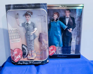 Lot 83: Love Lucy Collectible Dolls: Lucille Ball as Lucy Ricardo