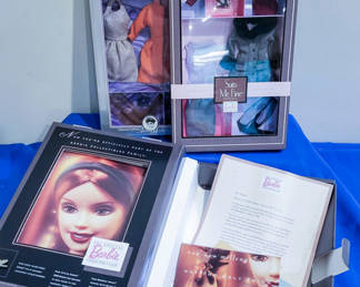 Lot 73: Barbie Official Collector's Club Set with Dolls and Outfits